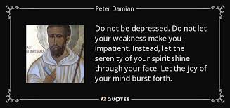 Saint Peter Damian and Pope Benedict