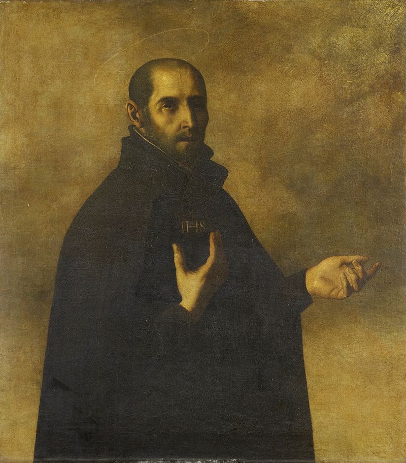Pope Benedict and Saint Ignatius