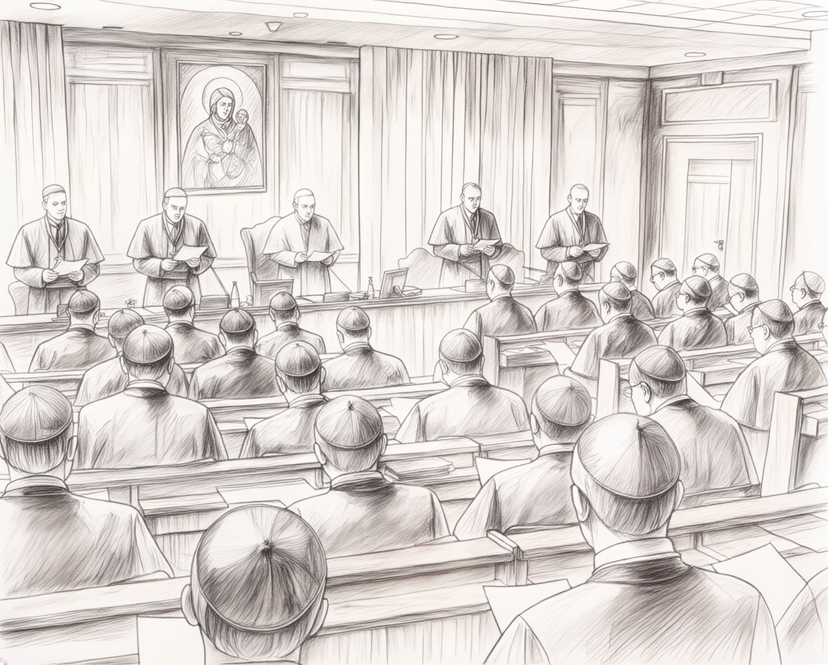 Cardinals in Consistory