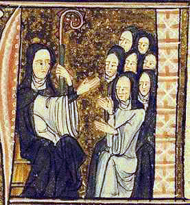 Pope Benedict and Saint Hildegarde of Bingen