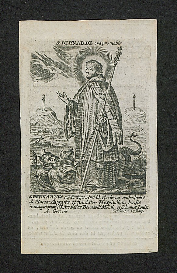 Saint Bernard of Montjoux, or Menthon