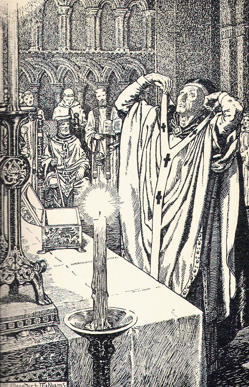 Pope Benedict and Saint Anselm