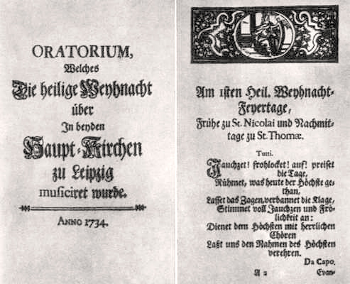 Bach’s Christmas and Epiphany Oratorio