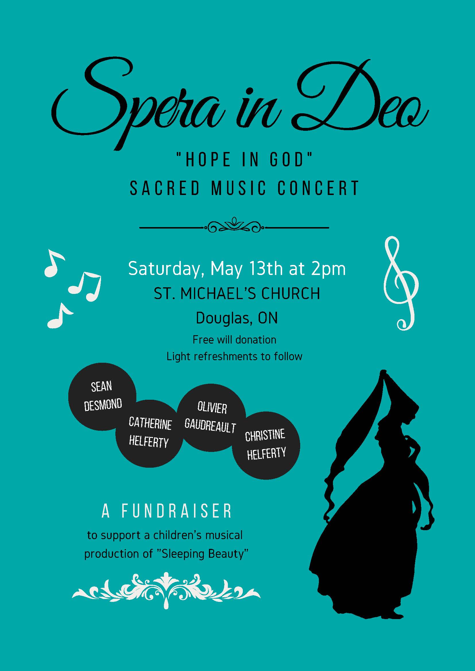 Sacred Music Concert Saturday, May 13th
