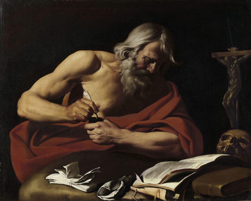 Pope Benedict and Saint Jerome