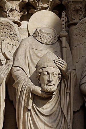 Saint Denis of Paris and Saint John Leonardi of Lucca