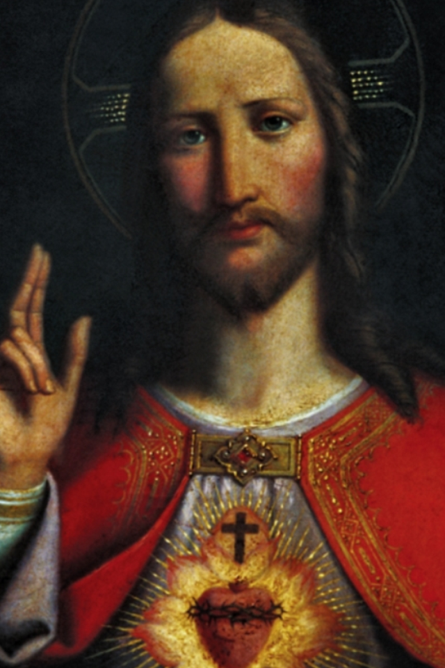 Adoring the Sacred Heart of Jesus